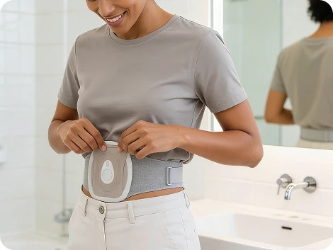 Aplicaci&oacute;n de accesorios de ostom&iacute;a