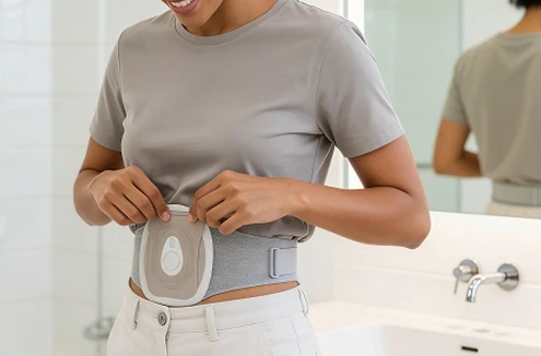 Aplicaci&oacute;n de accesorios de ostom&iacute;a