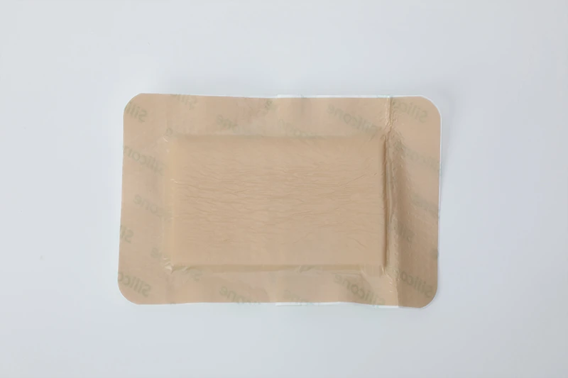 Ap&oacute;sito de espuma de gel de silicona con borde rectangular
