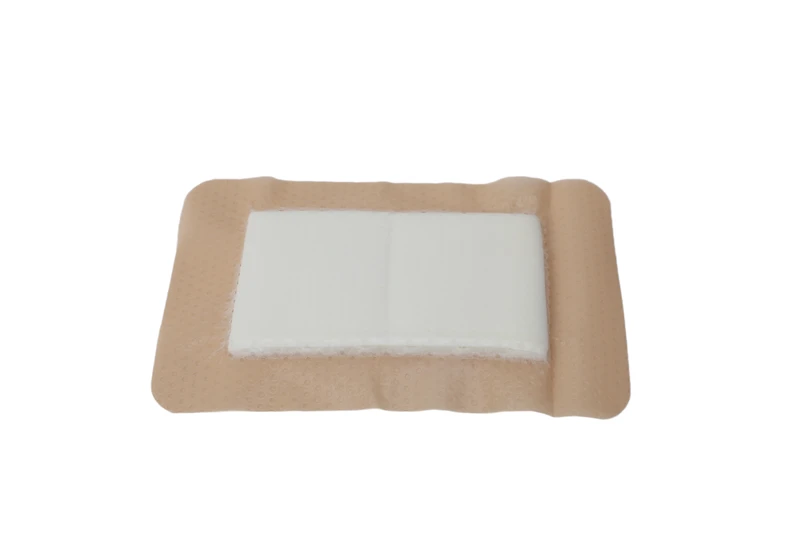 Ap&oacute;sito de espuma de gel de silicona con borde rectangular