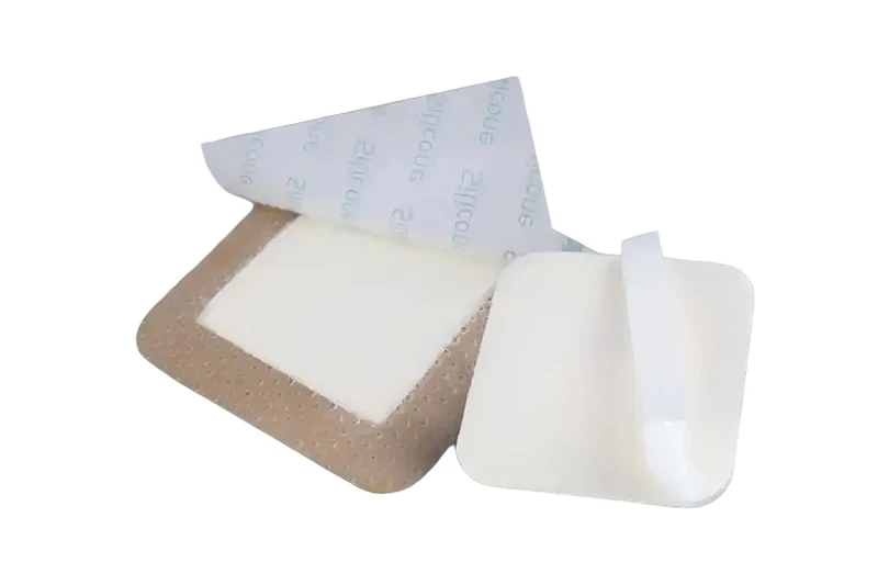 Ap&oacute;sito de espuma de gel de silicona para contorno de tal&oacute;n