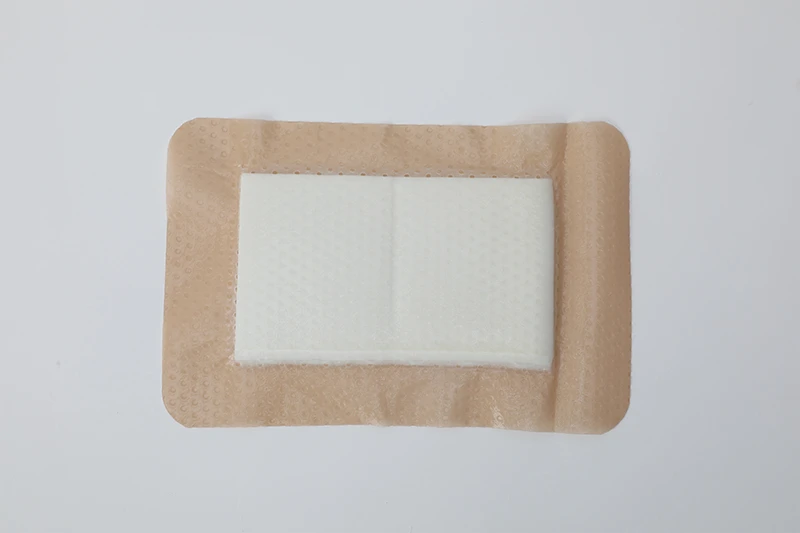 Ap&oacute;sito de espuma de gel de silicona con borde rectangular