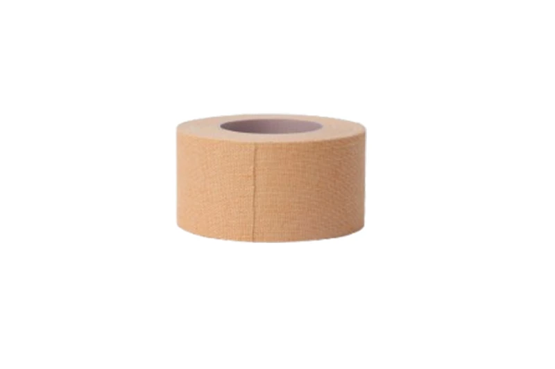 Rollo de cinta kinesiol&oacute;gica el&aacute;stica beige