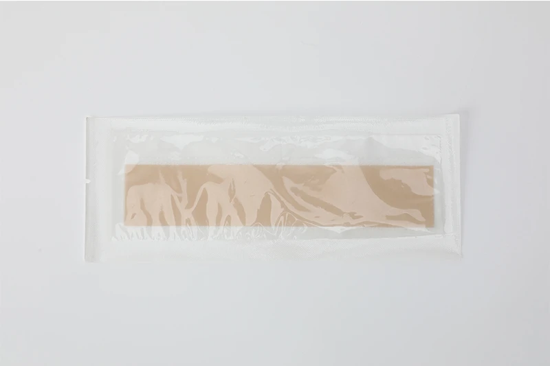 Hojas de cinta para cicatrices de silicona beige extrafuerte