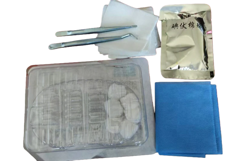 Kit de enfermer&iacute;a desechable tipo C - Juego de cambio de ap&oacute;sito est&eacute;ril