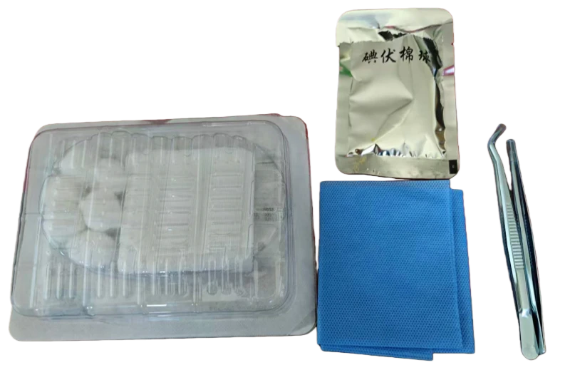Kit de enfermer&iacute;a desechable tipo C - Juego de cambio de ap&oacute;sito est&eacute;ril